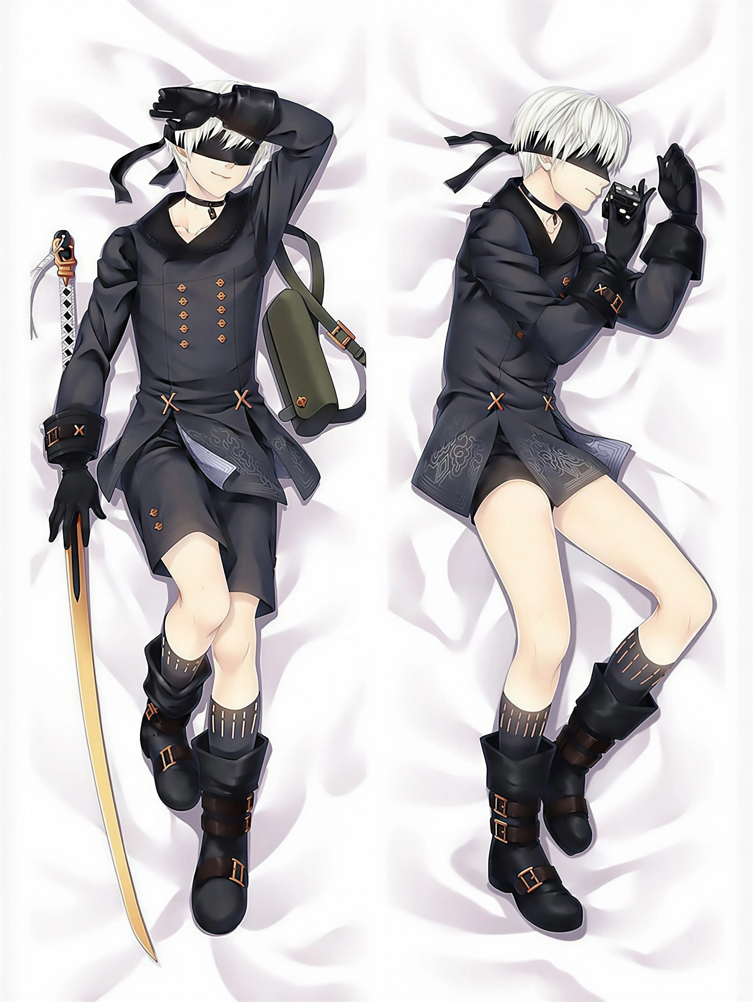 9S Nier Body Pillow <br/>  9S Nier Automata - Image 2