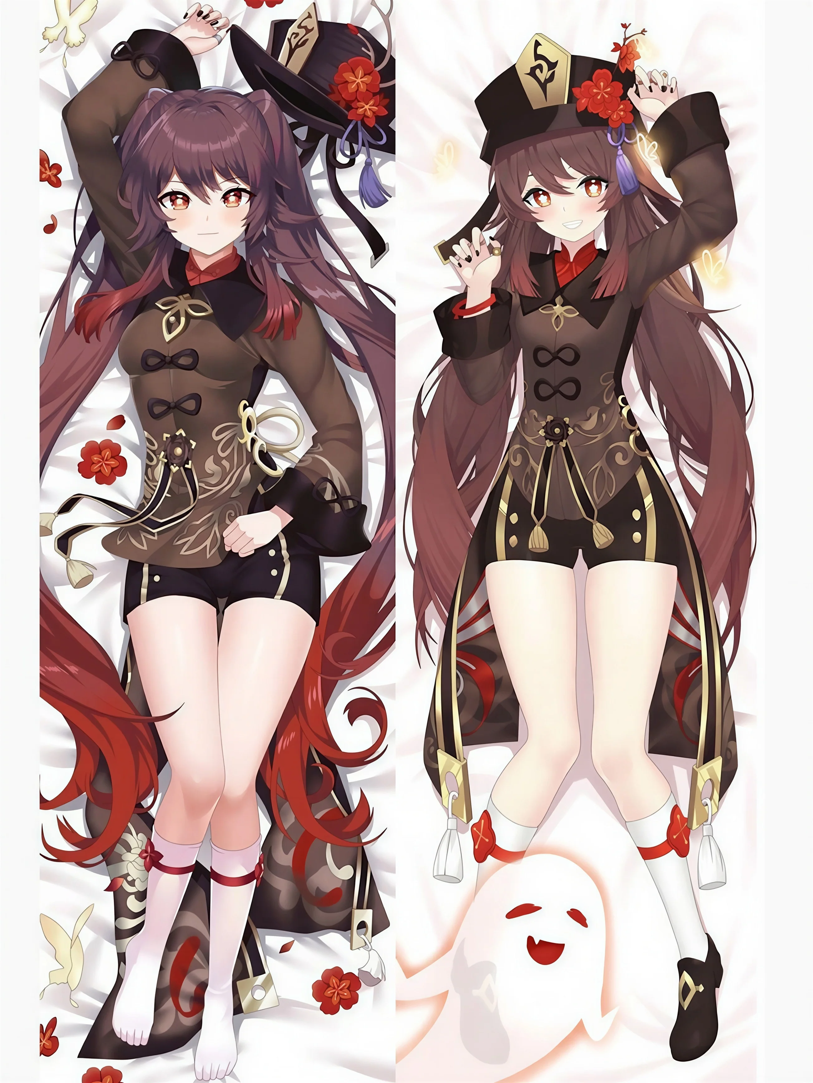 Hu Tao Body Pillow Body Pillow <br/>  Adorable Hu Tao - Image 2