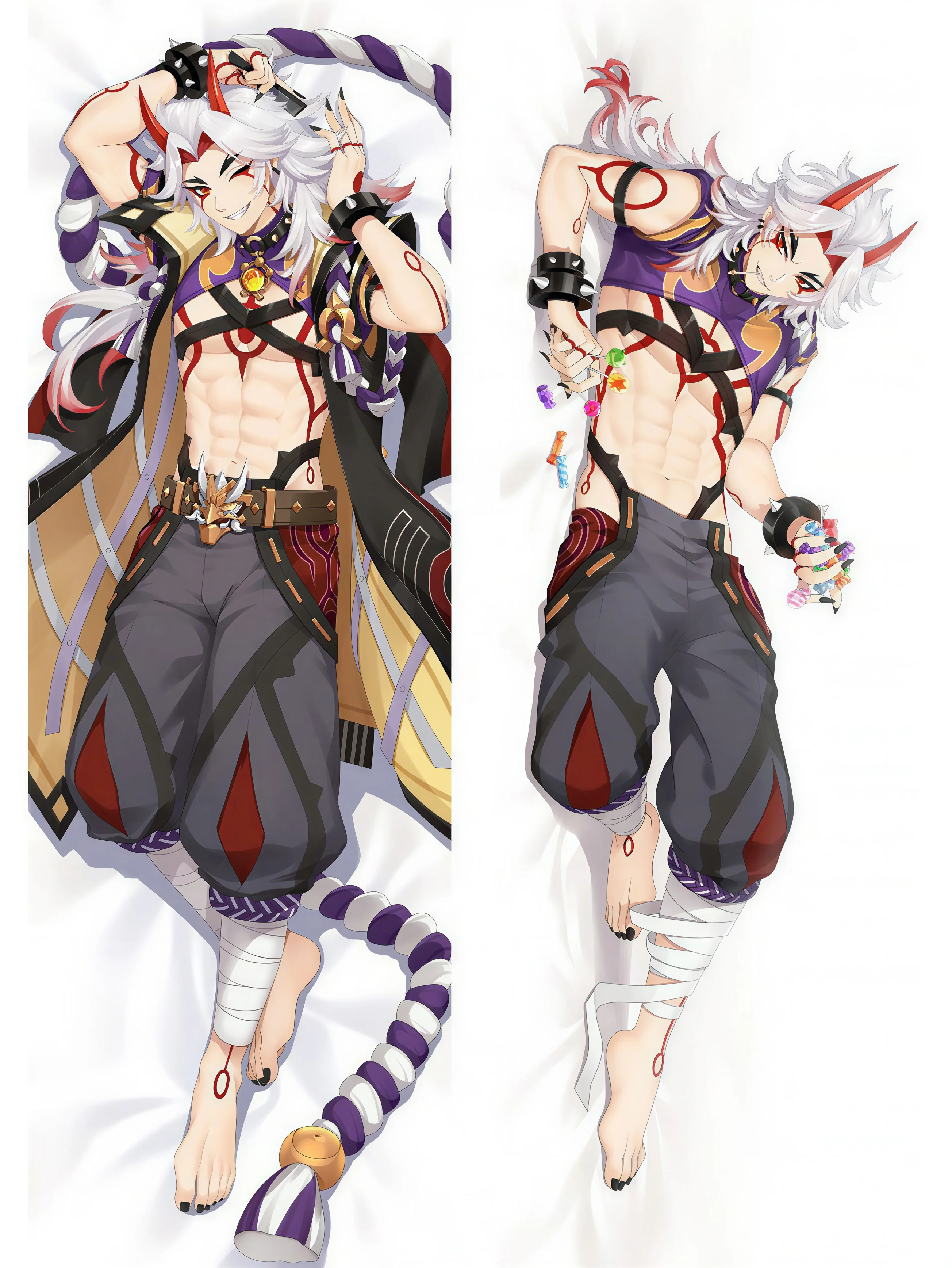 Itto Body Pillow <br/> Arataki Sexy - Image 2