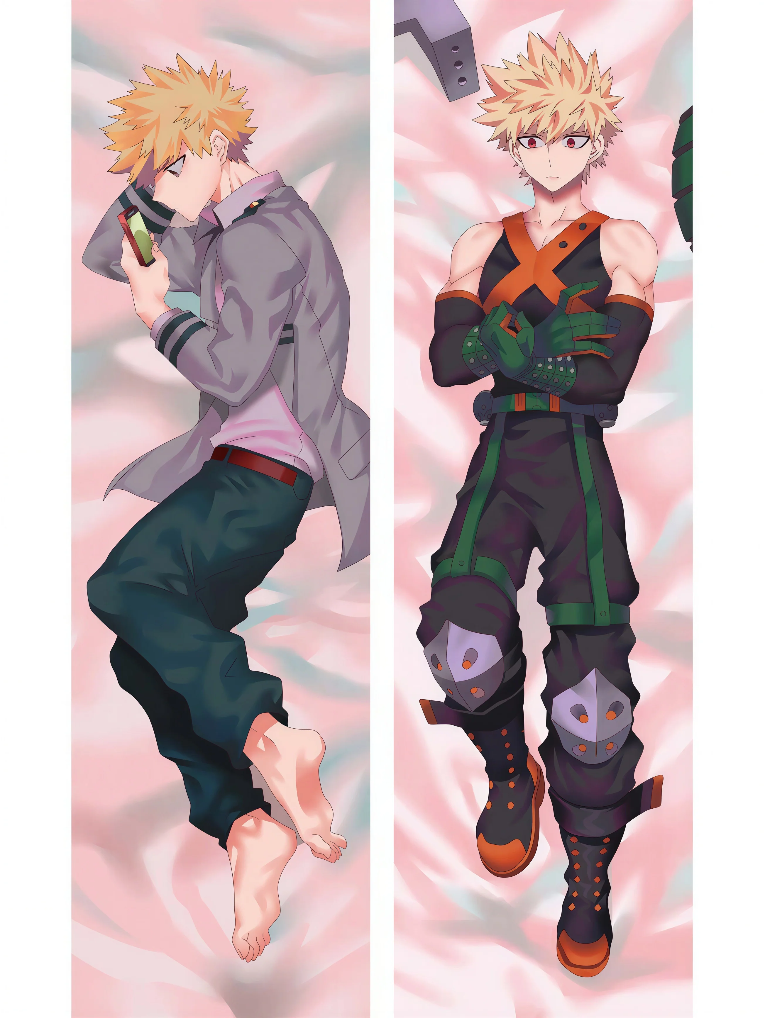 Bakugo Cute Missing You <br/> Bakugo Body Pillow - Image 2