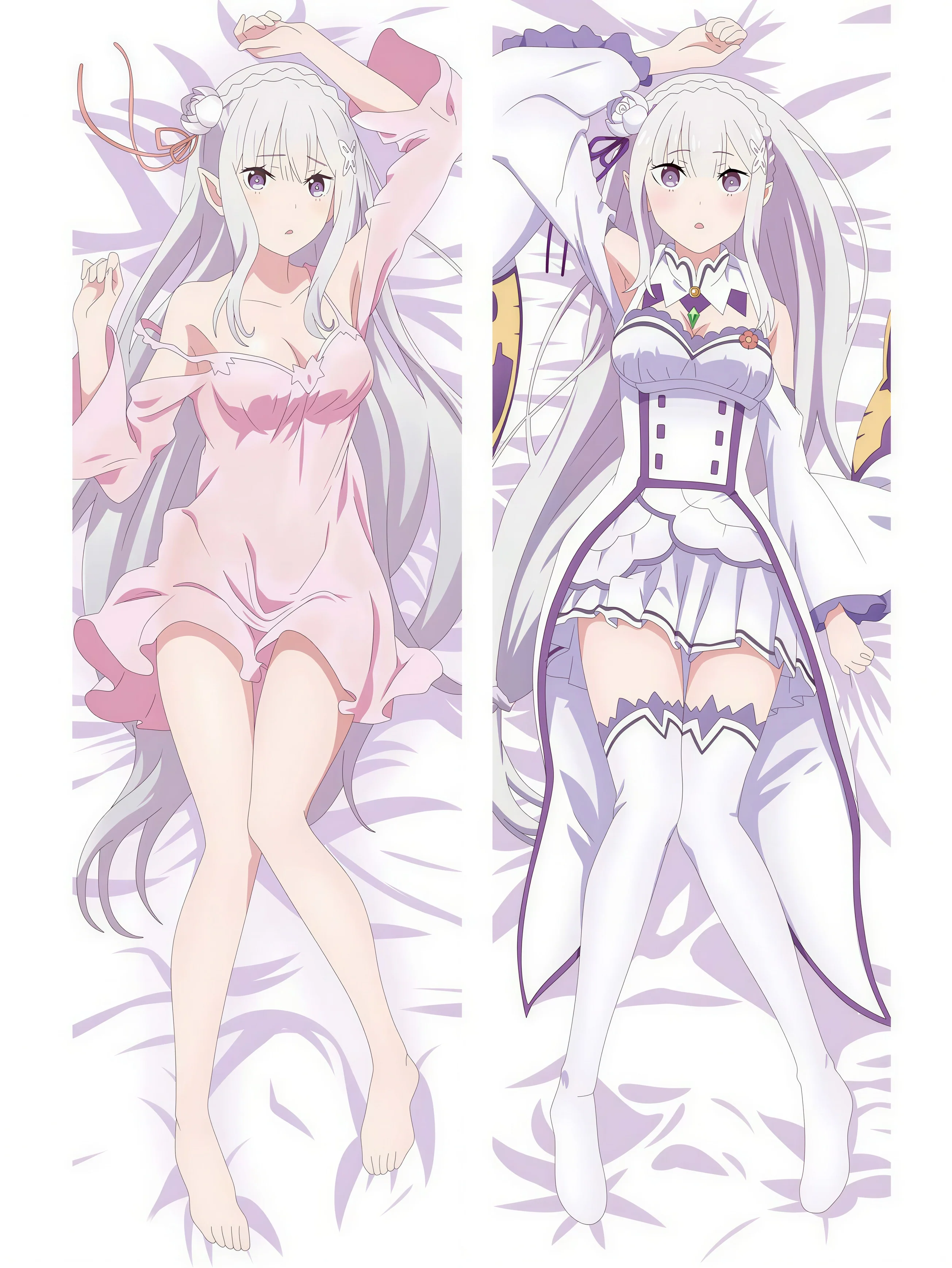 Emilia Body Pillow  <br/> Emilia Waifu - Image 2