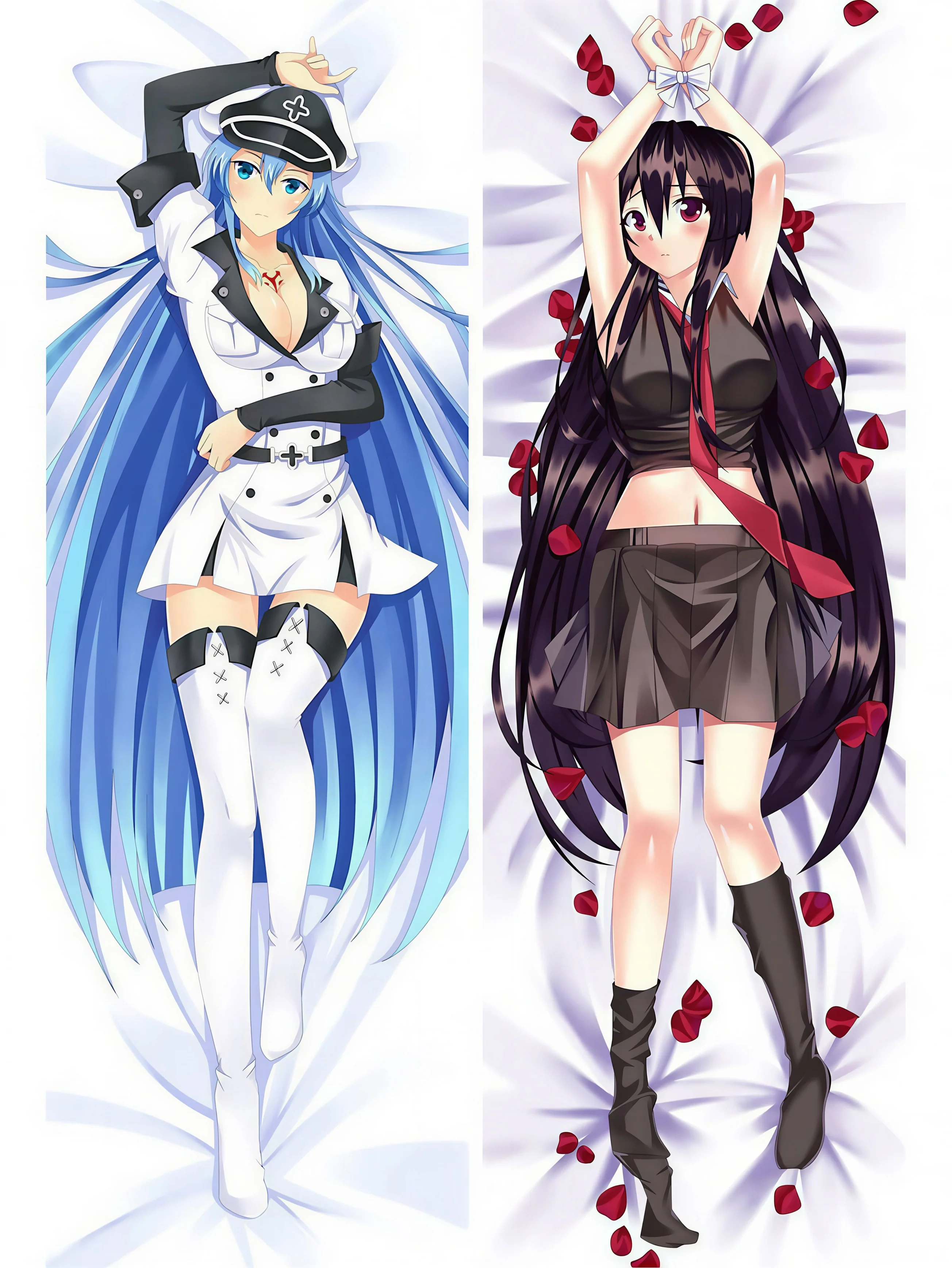 Esdeath & Akame <br/>  Esdeath and Akame Body Pillow - Image 2