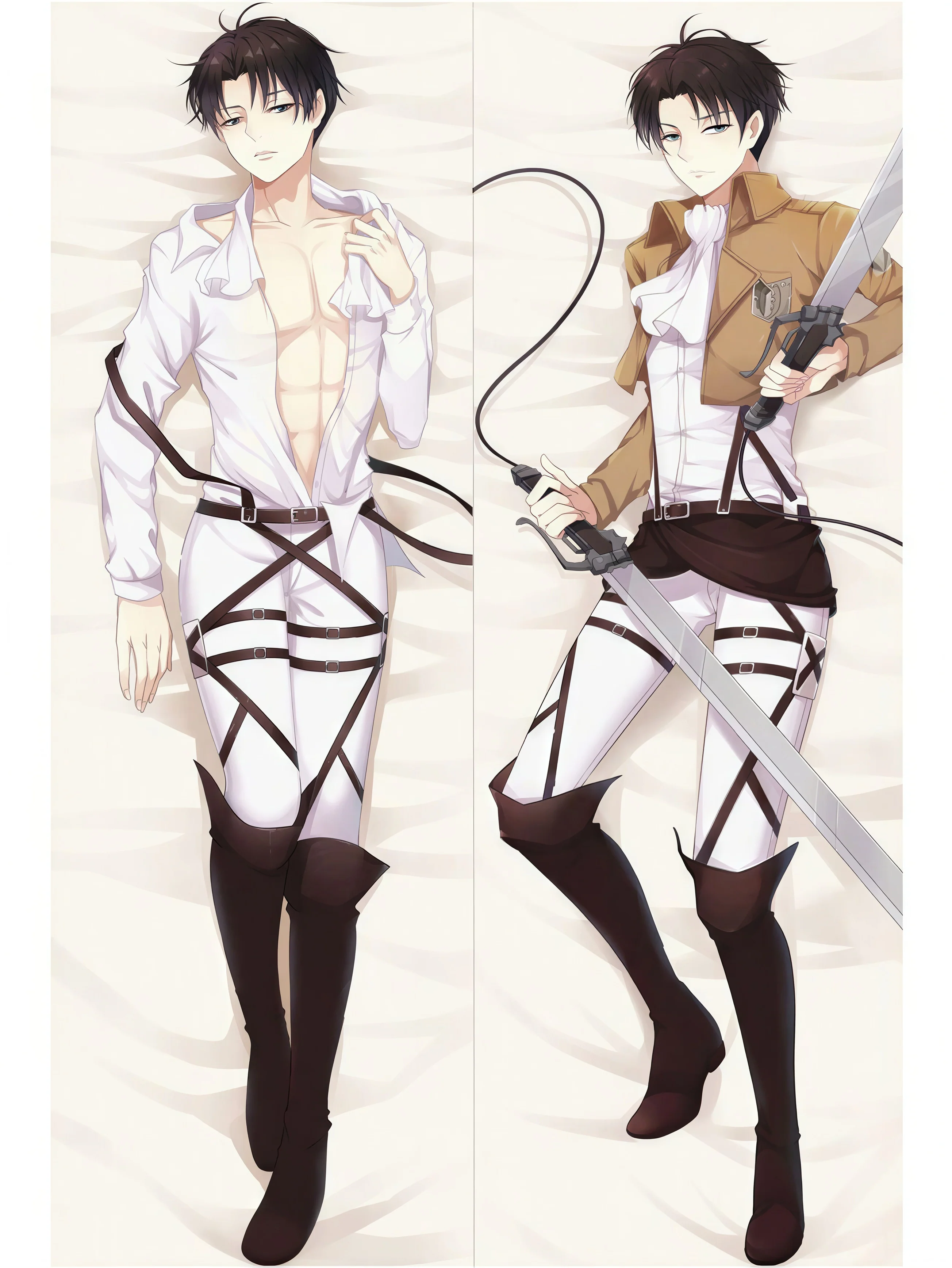 Levi Body Pillow <br/> Levi from Attack on Titan - Image 2