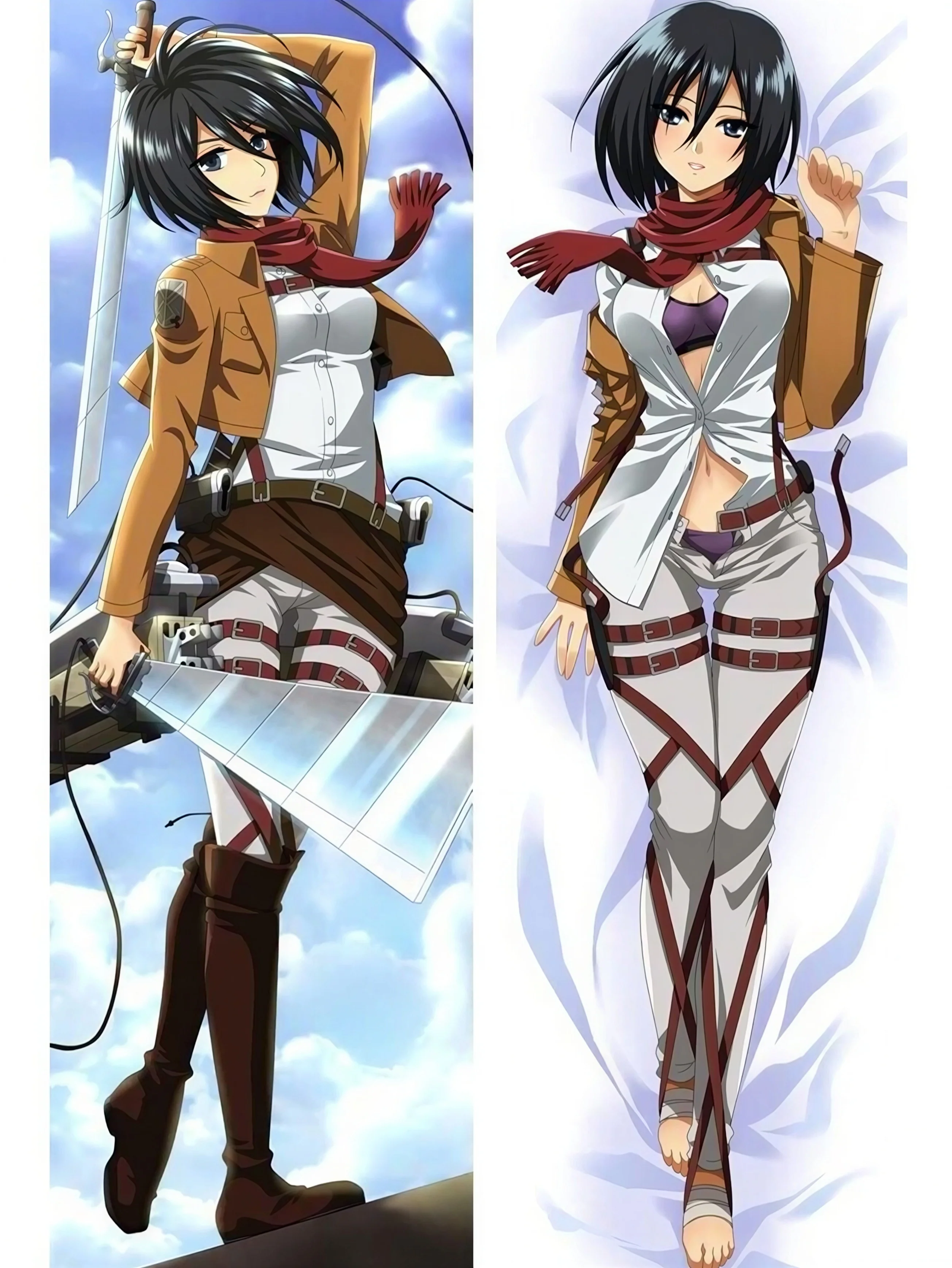 Mikasa Body Pillow <br/> Mikasa Ackerman - Image 2