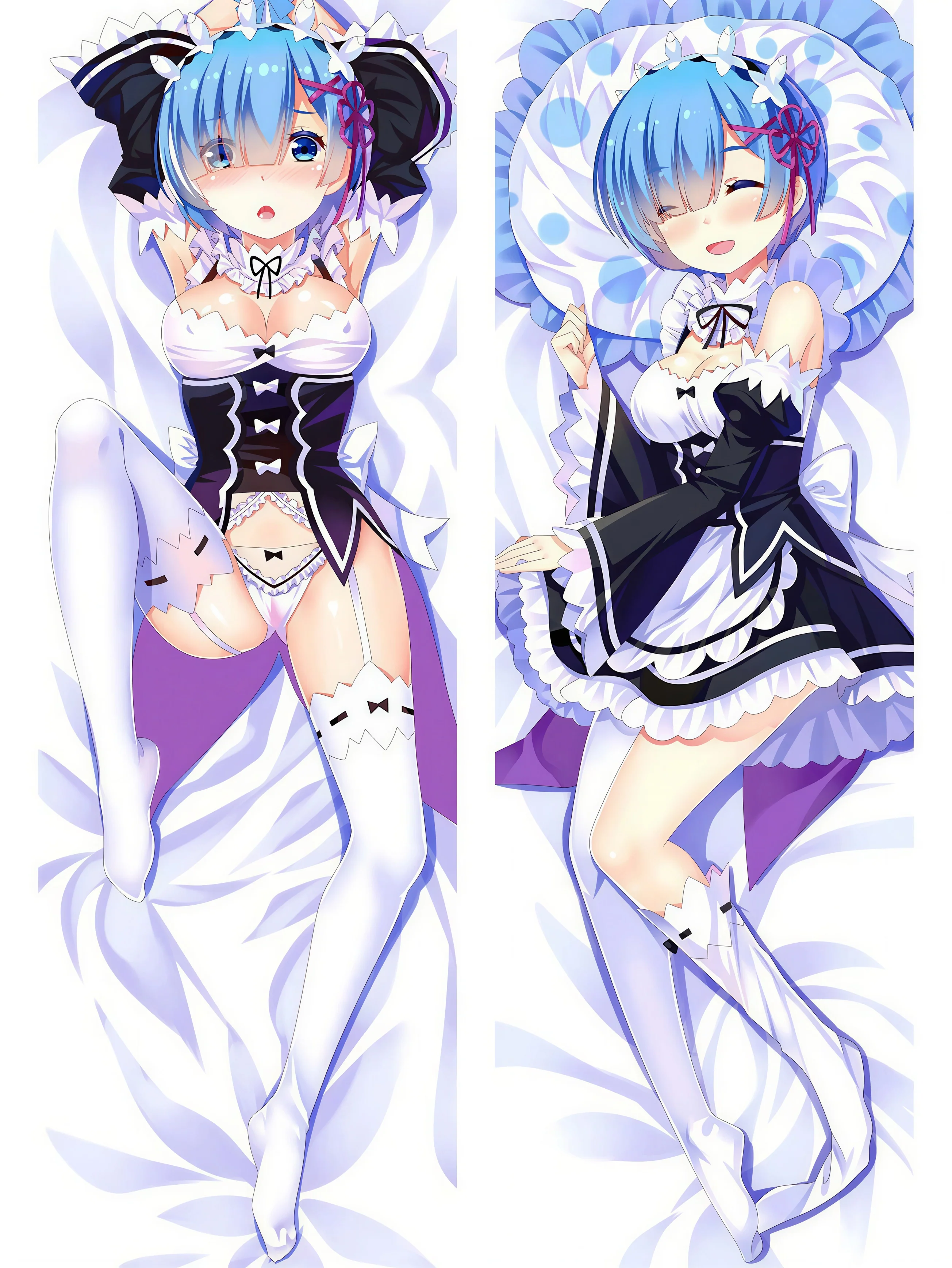 Rem Body Pillow <br/> Rem Re Zero Cute - Image 2