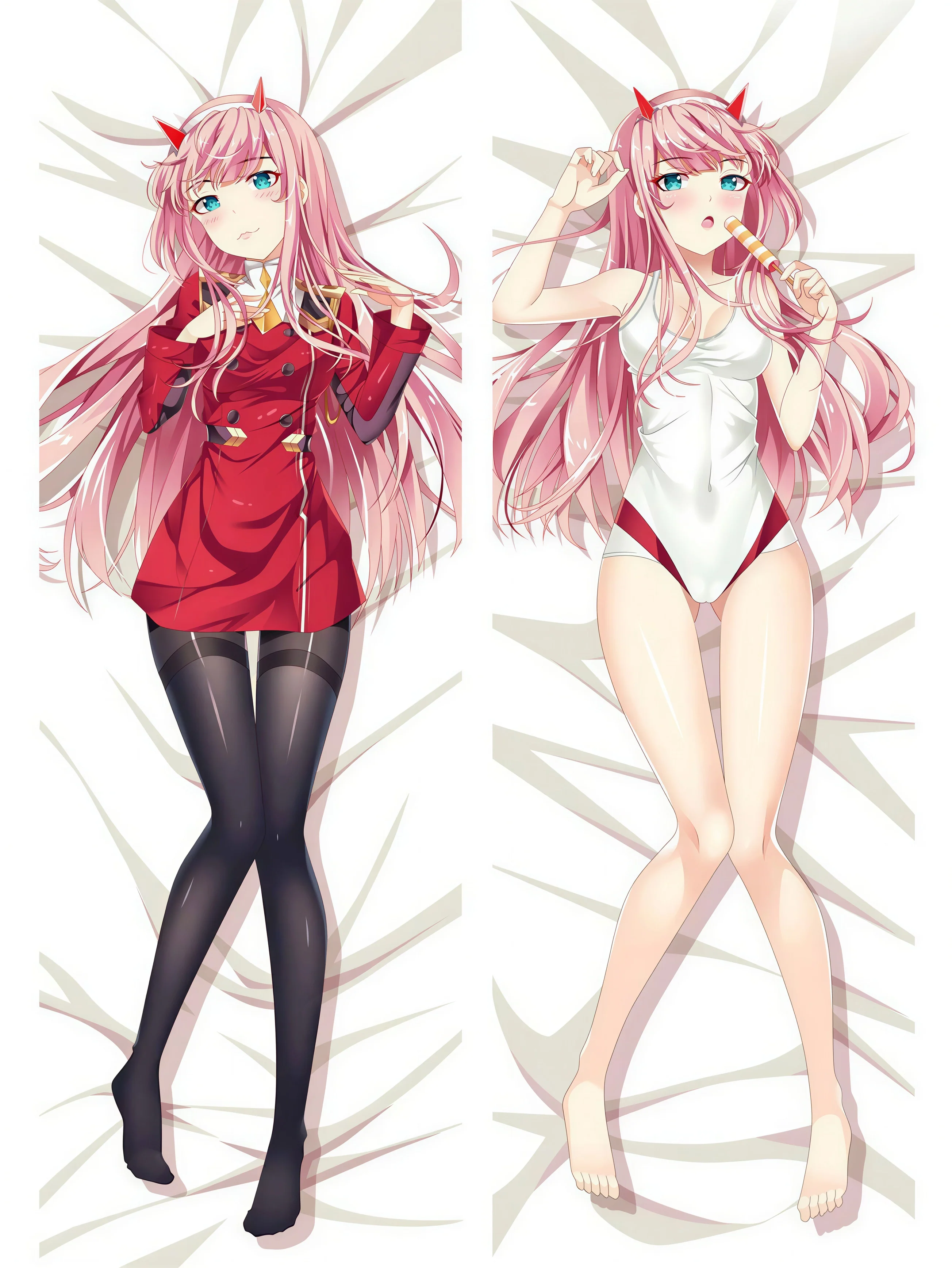 Zero Two Body Pillow <br/> Zero Two Swimsuit - Image 2