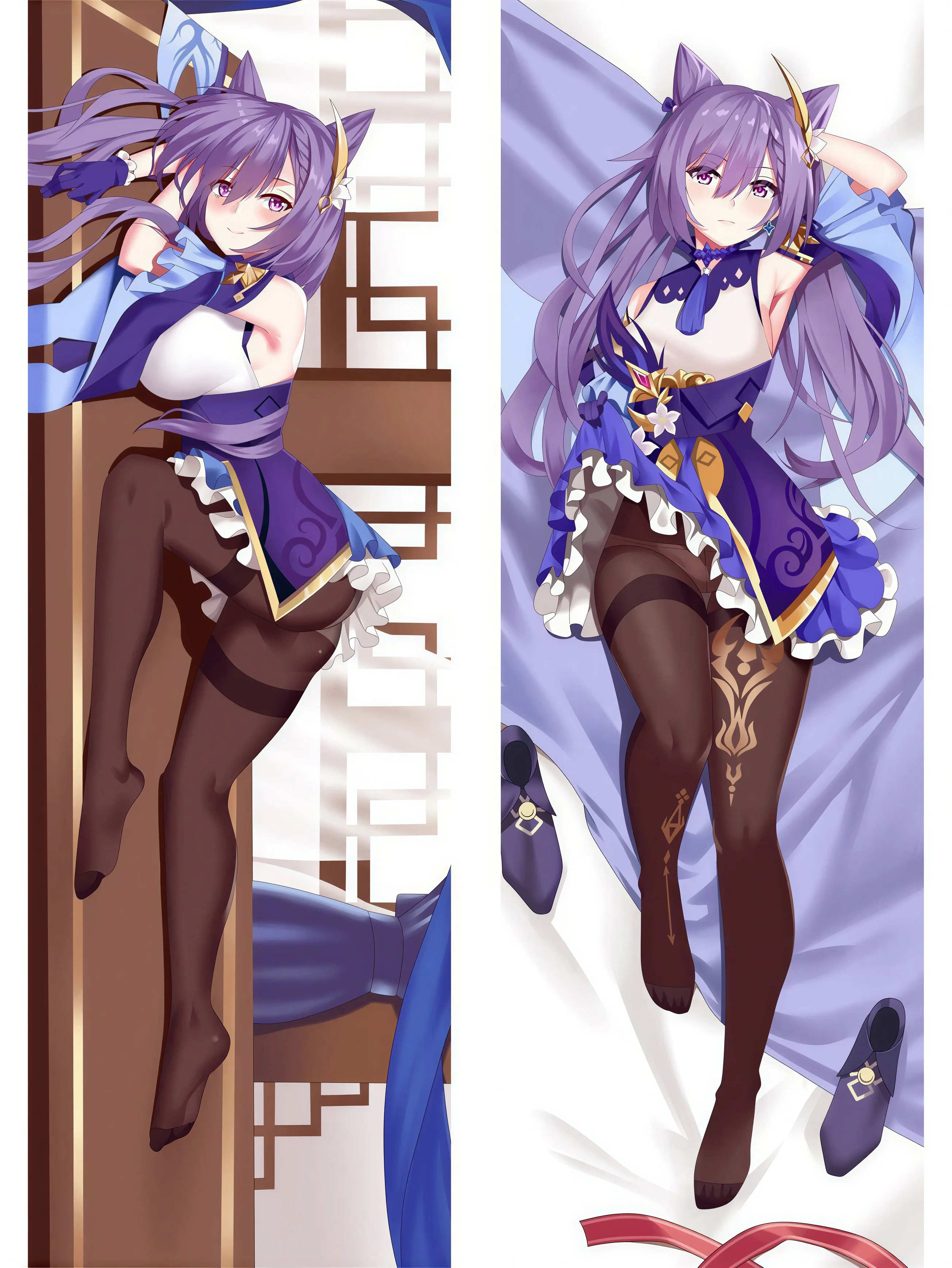 Keqing Body Pillow <br/> Genshin Impact keqing - Image 2