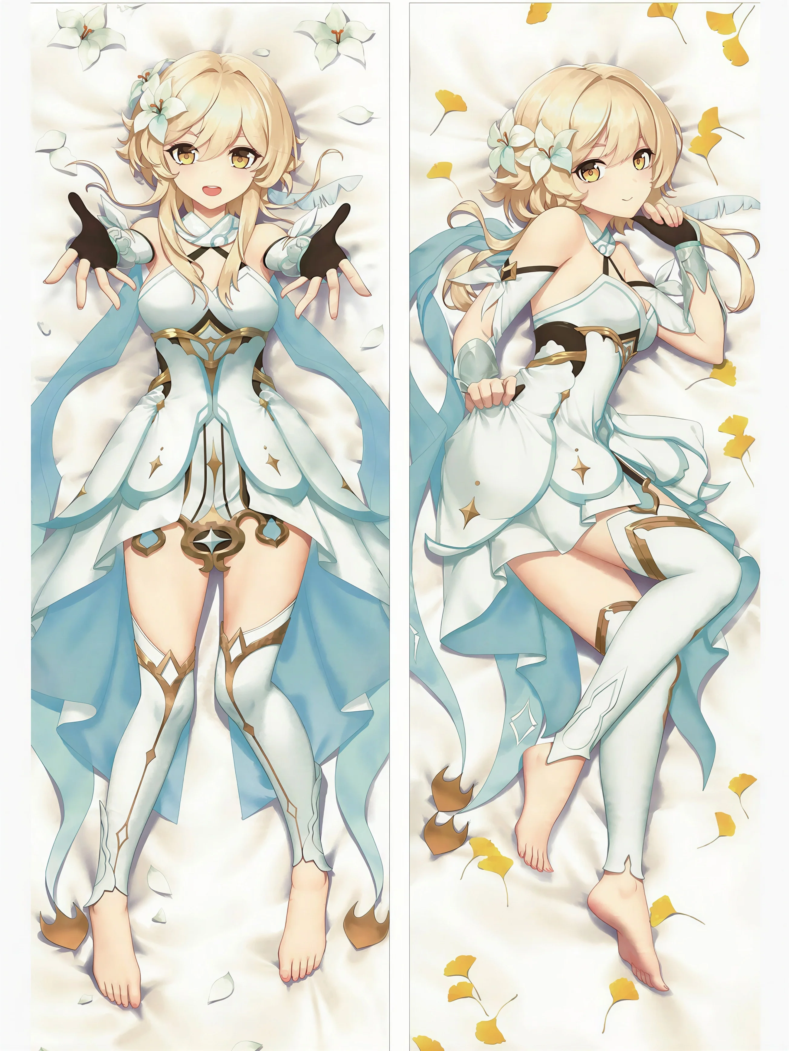 Lumine Body Pillow <br/>  Genshin Impact Lumine - Image 2