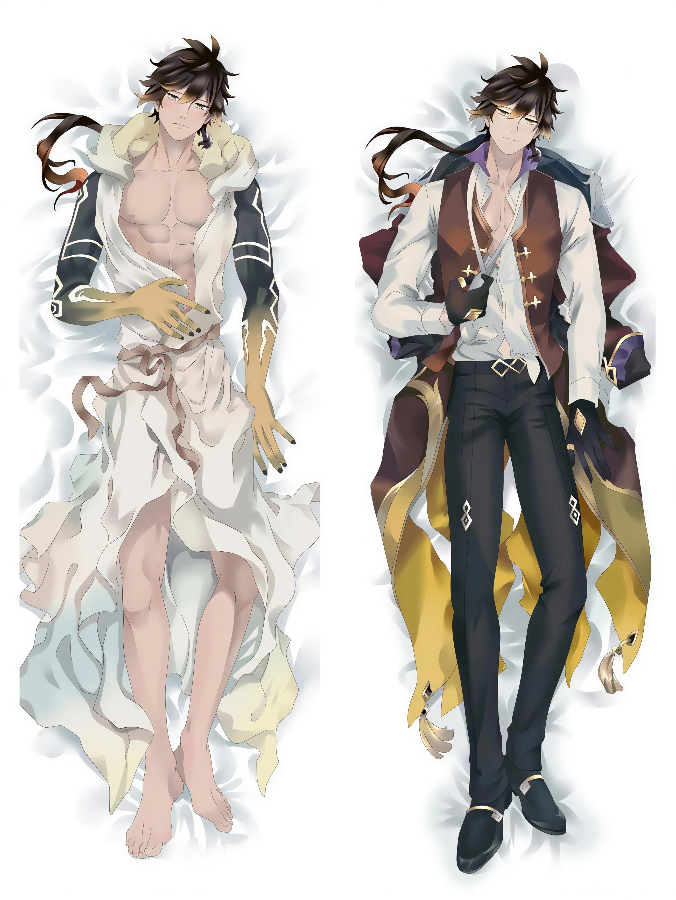Zhongli Body Pillow <br/> Genshin Zhongli - Image 2