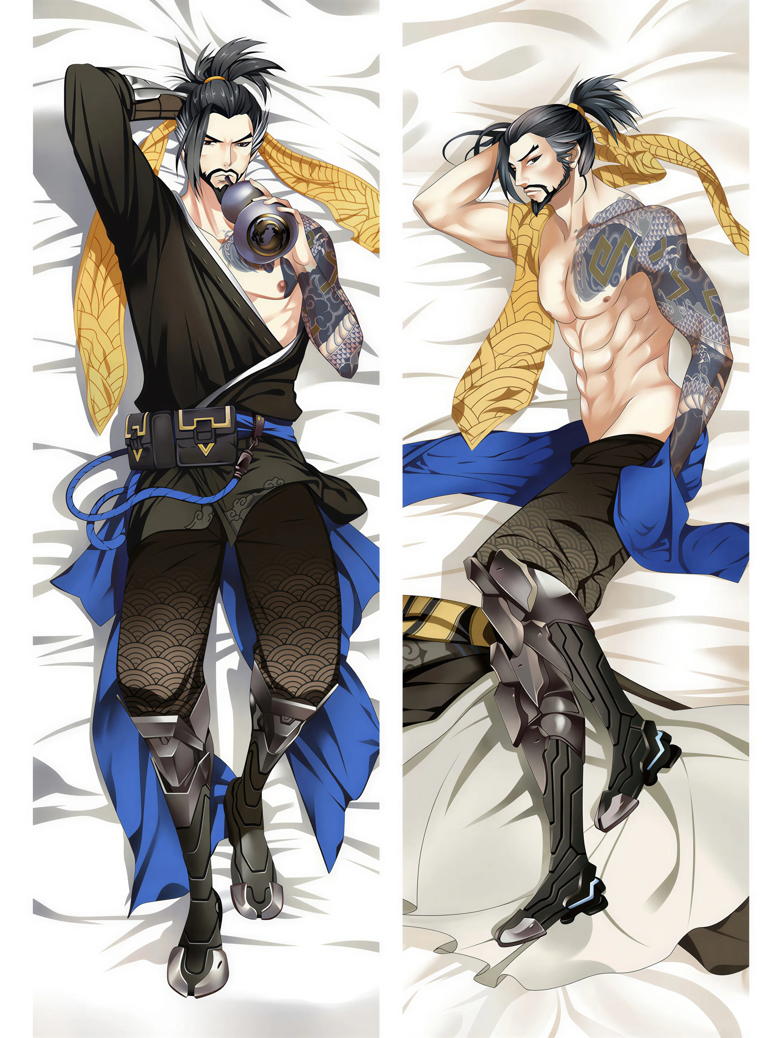 Hanzo Body Pillow <br/> Hanzo Overwatch - Image 2
