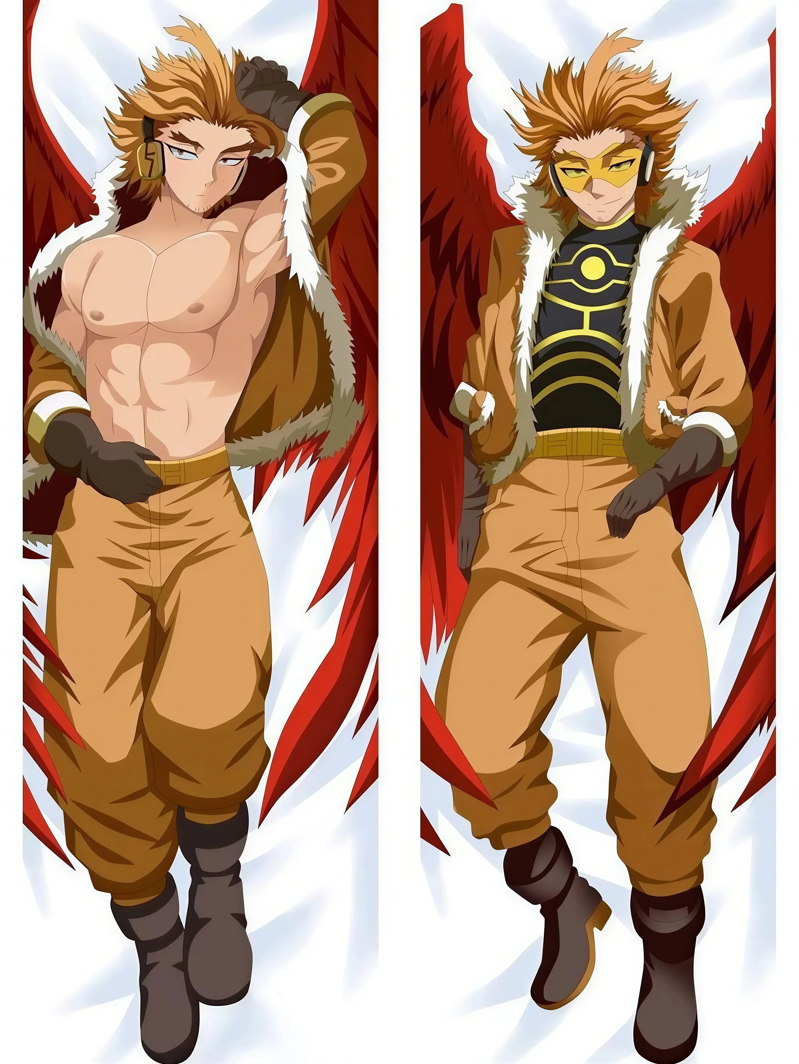 Hawks Body Pillow <br/> Hawks My Hero Academia - Image 2