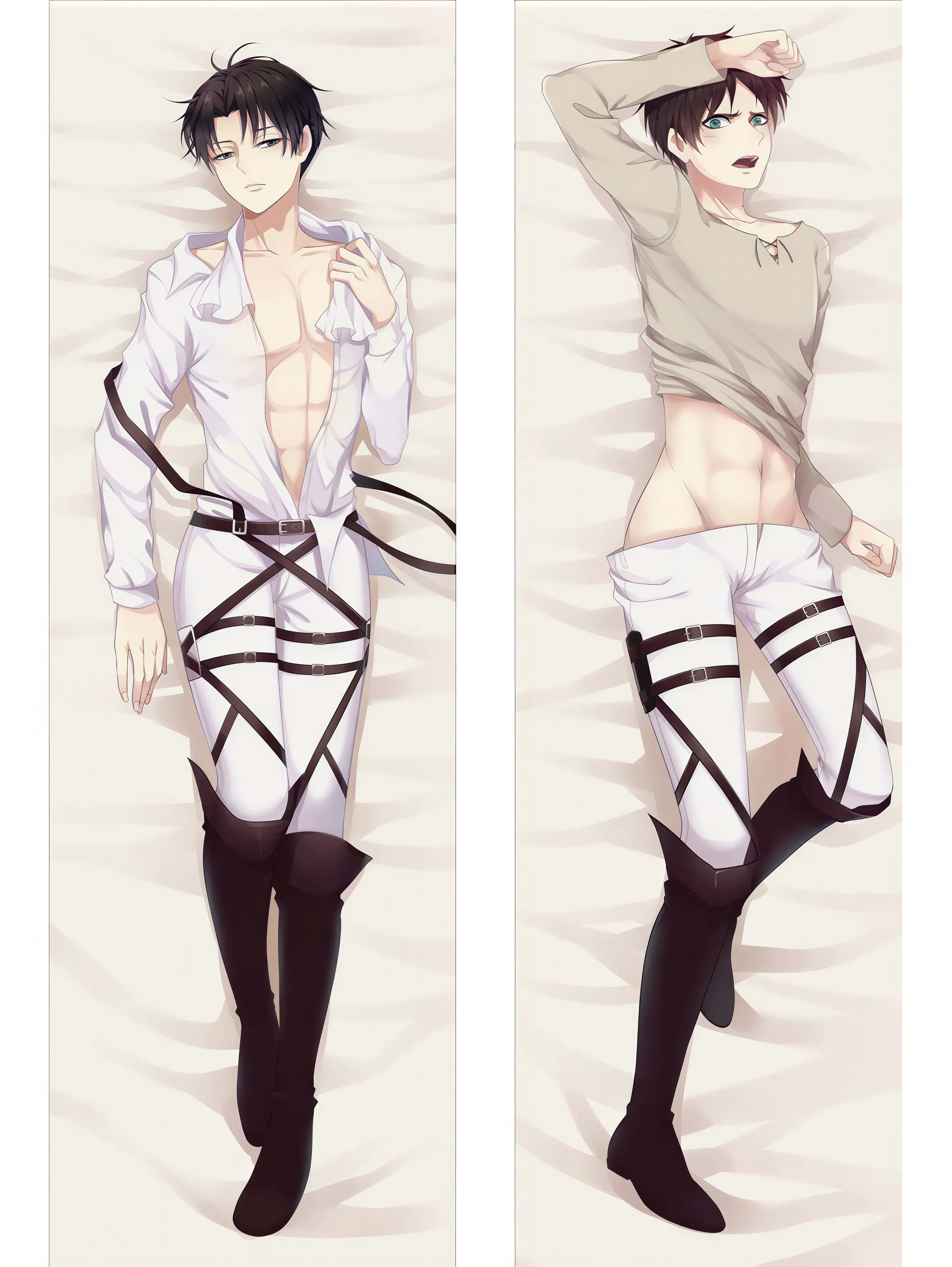 Levi Body Pillow <br/> Levi Eren Tease - Image 2