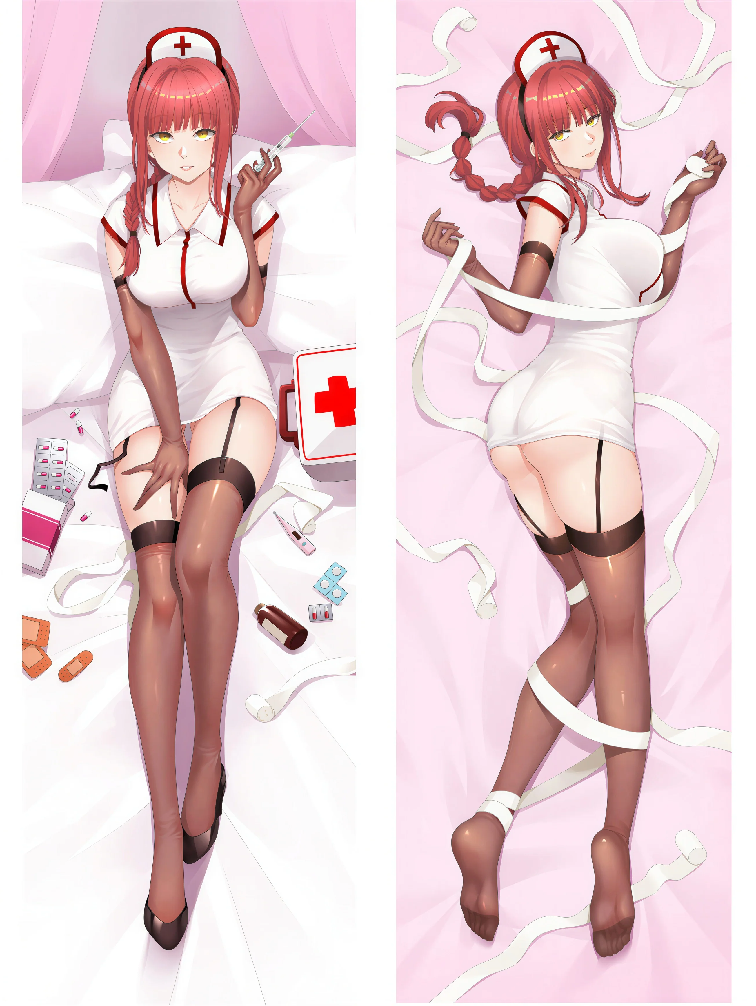 Makima Body Pillow <br/> Makima Nurse - Image 2