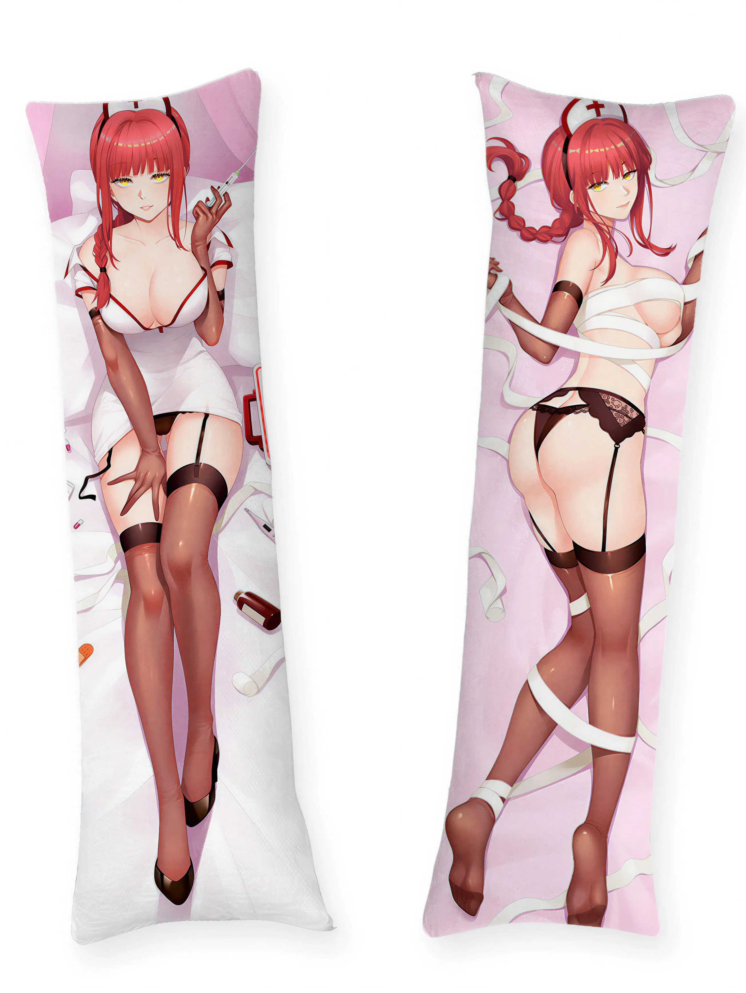 Makima Body Pillow <br/> Makima Nurse Sexy - Image 2