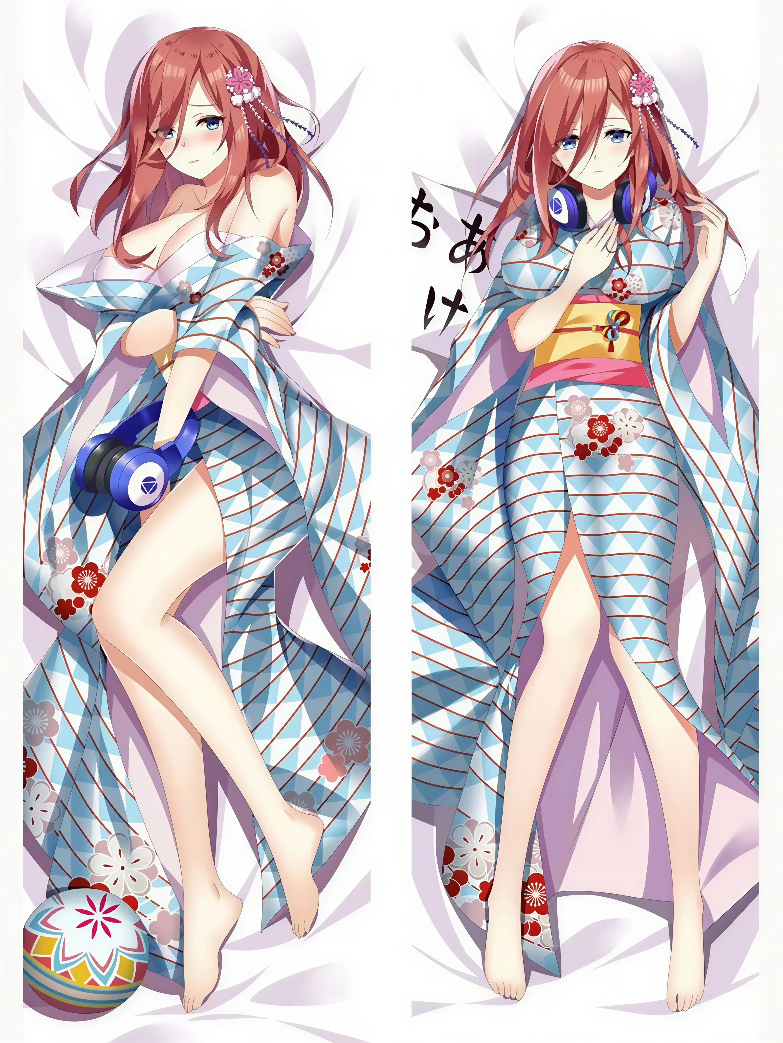 Miku Nakano Body Pillow <br/> Miku Nakano Kimono - Image 2