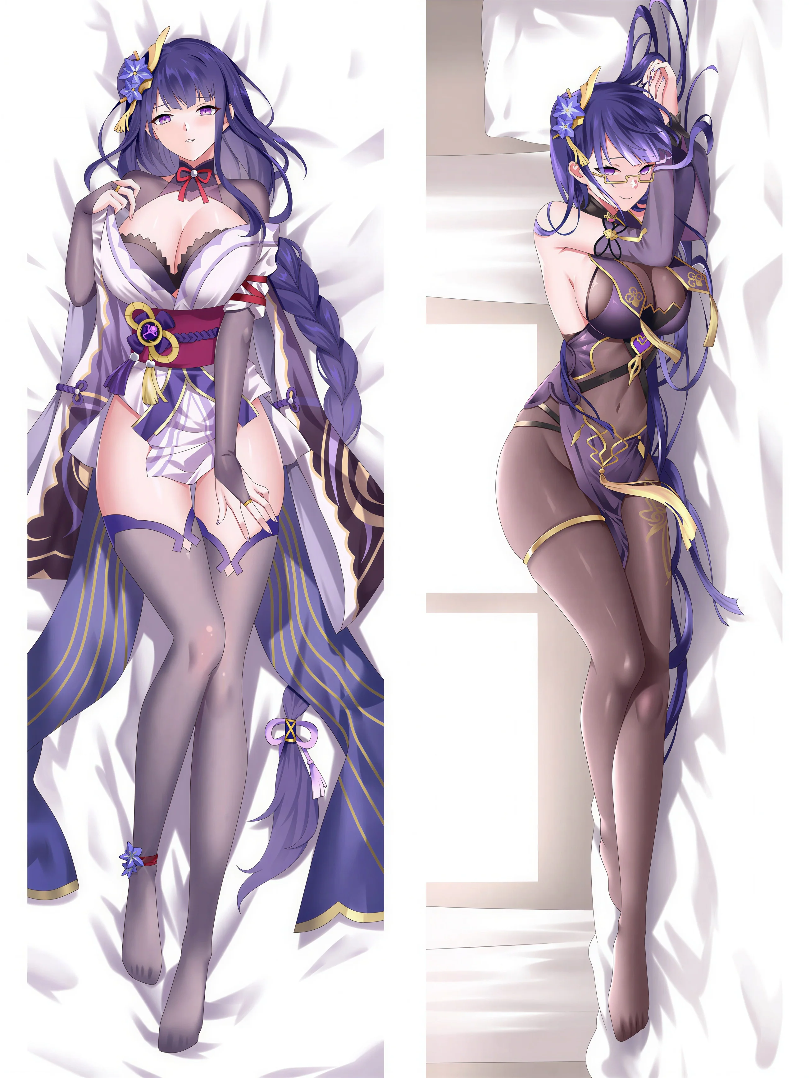 Raiden Shogun Body Pillow <br/> Raiden Hot Sexy - Image 2