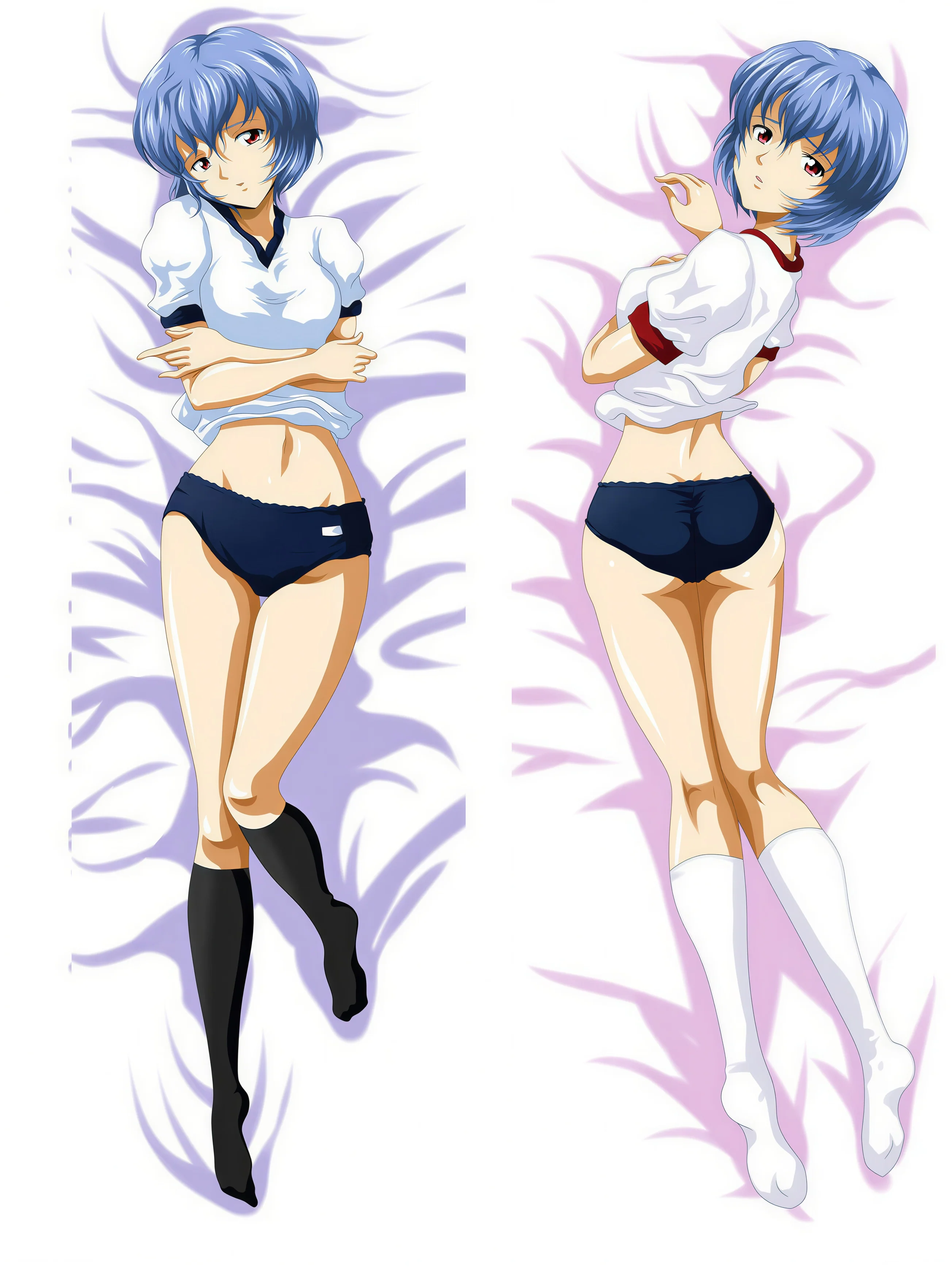 Rei Ayanami Body Pillow <br/> Rei Evangelion - Image 2