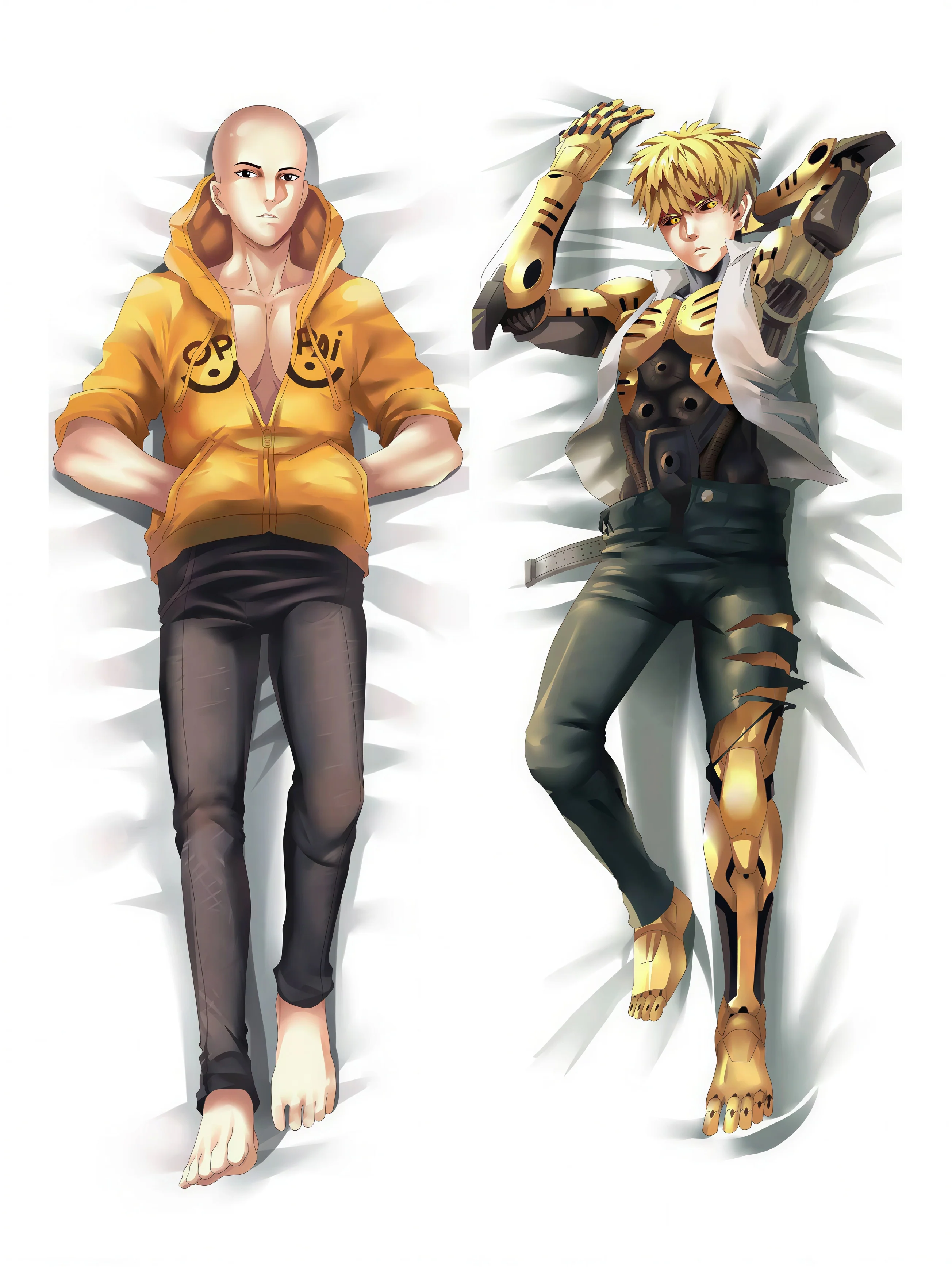 Saitama X Genos Body Pillow <br/> Saitama Genos - Image 2