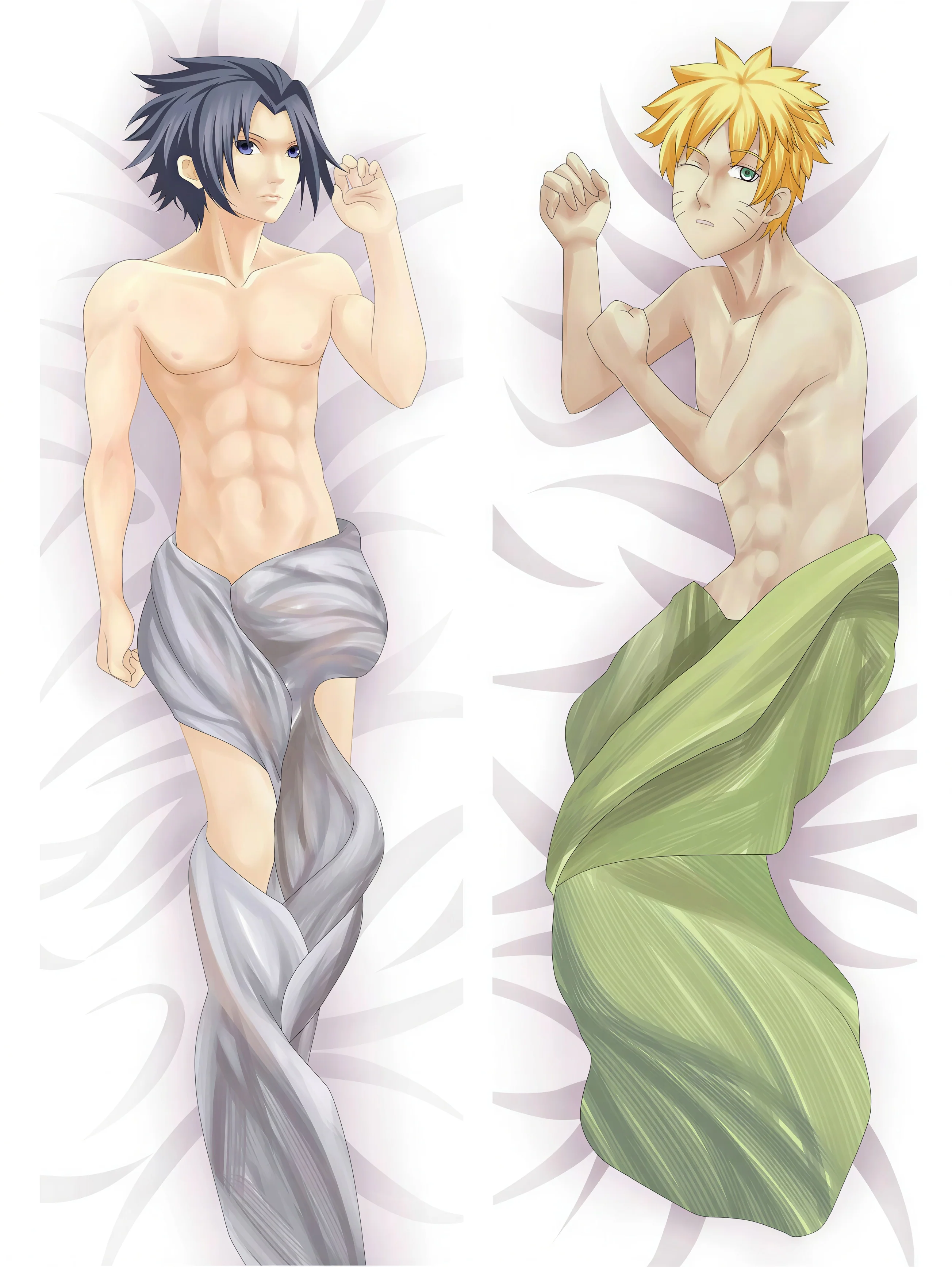Sasuke Body Pillow <br/> Sasuke with Naruto - Image 2