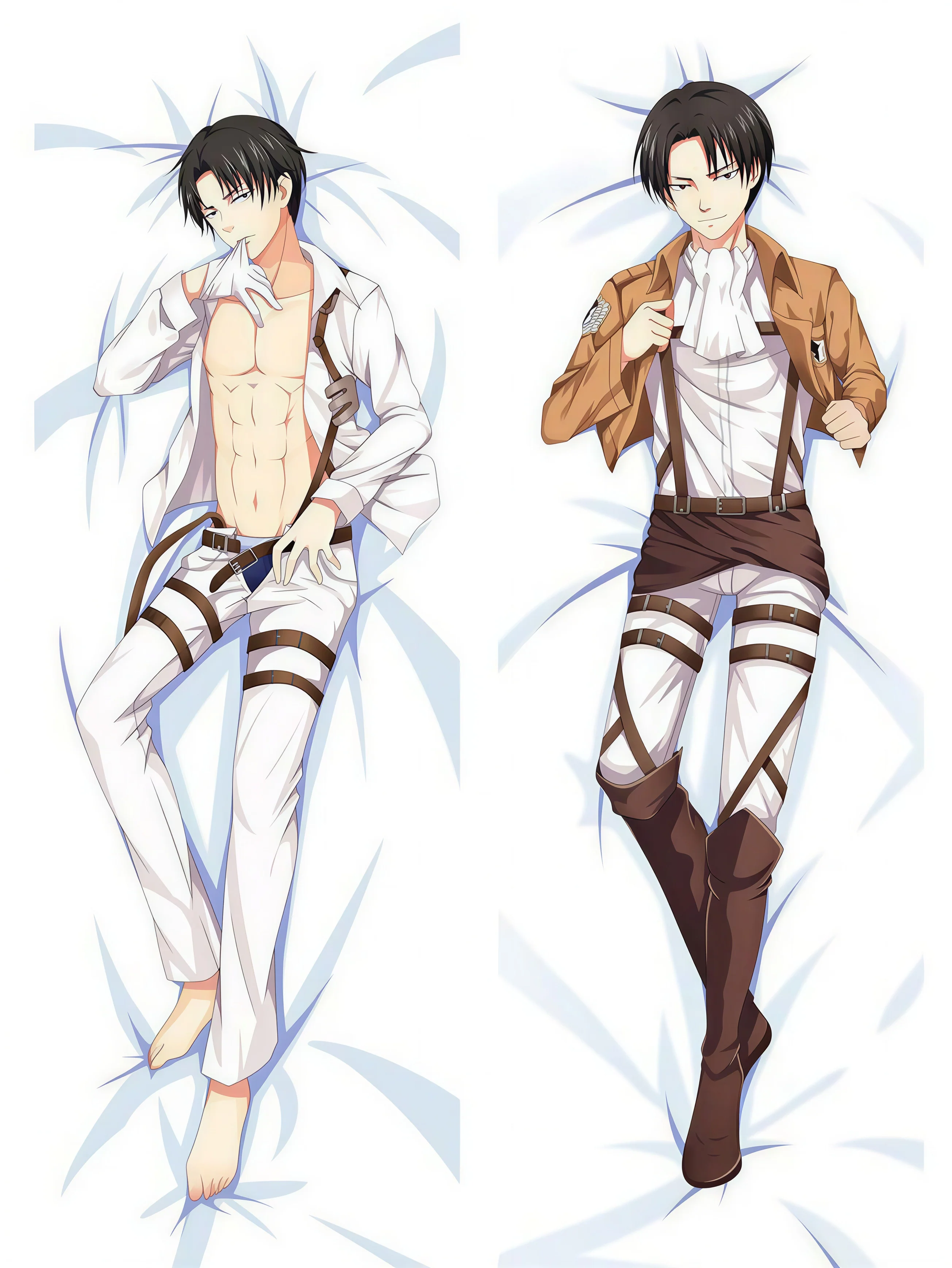 Levi Body Pillow <br/> Sexy Levi After Work - Image 2