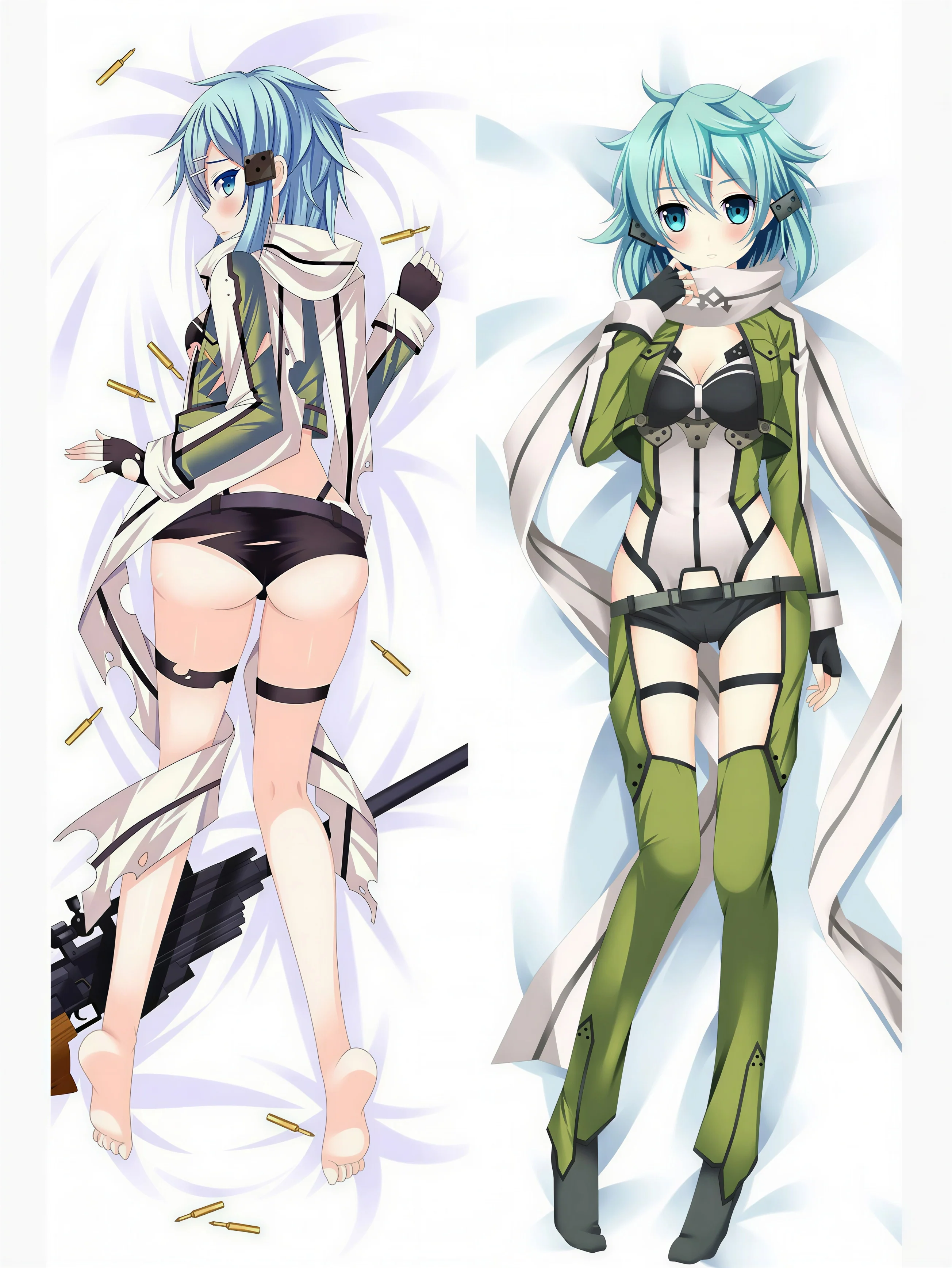 Sinon Body Pillow <br/> Sinon Sexy Uniform - Image 2