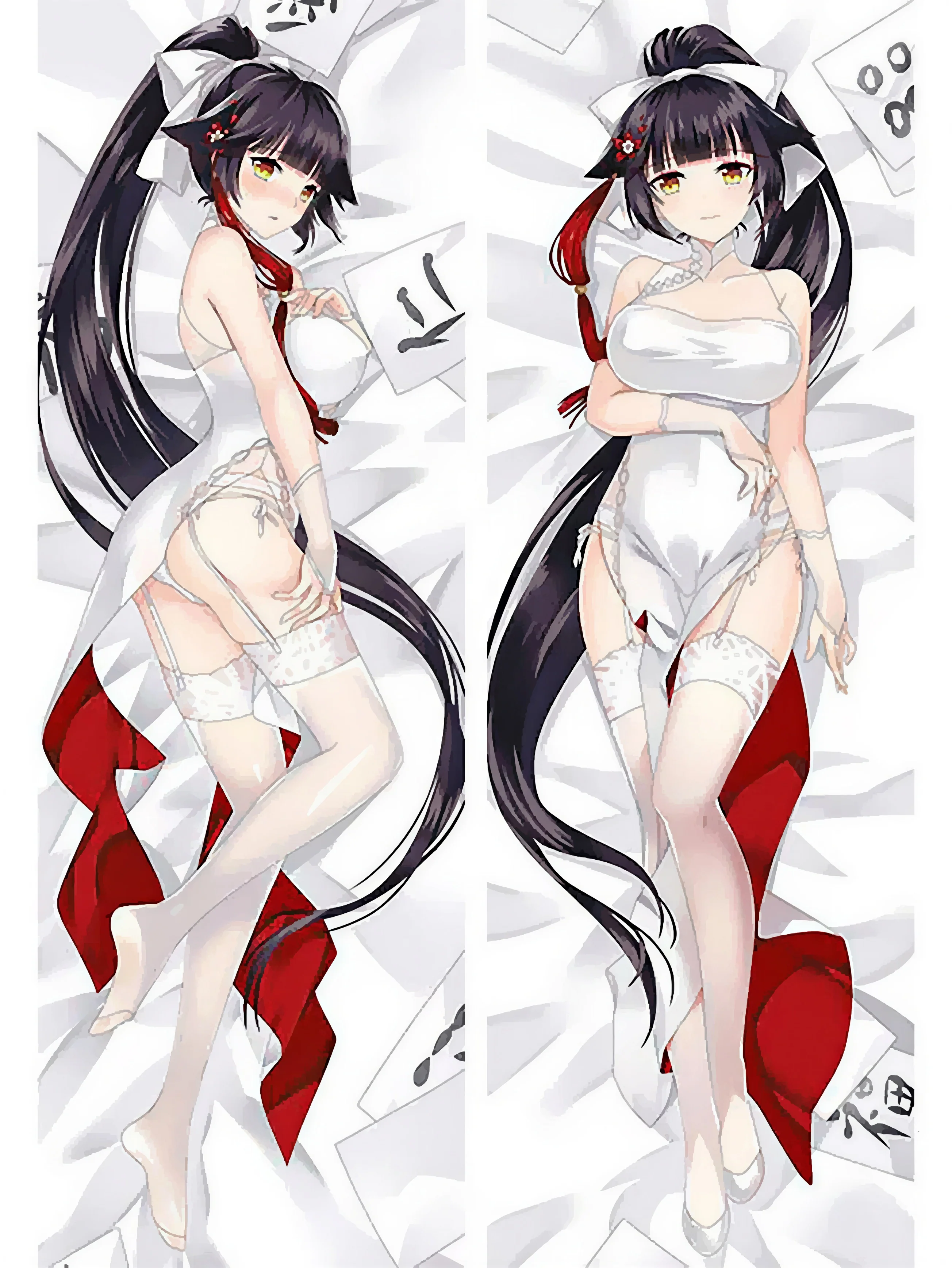 Takao Body Pillow  <br/> Takao in bed - Image 2