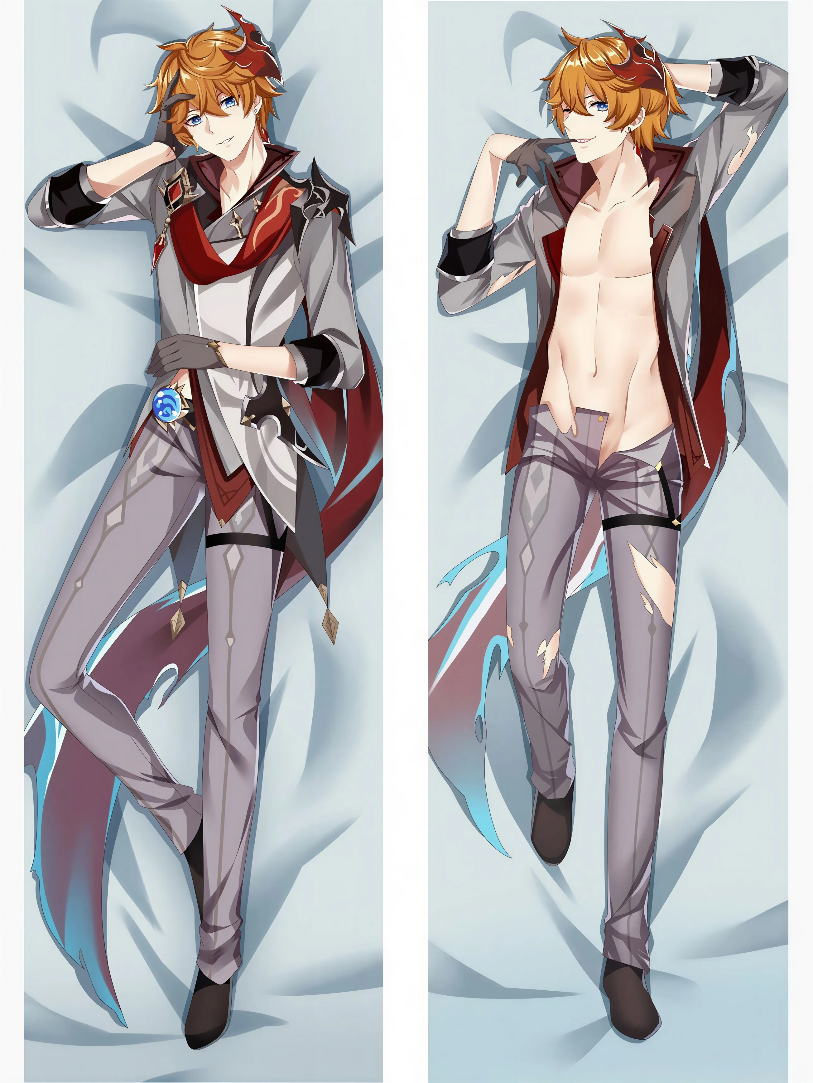 Tartaglia Body Pillow <br/>  Tartaglia Shirtless - Image 2