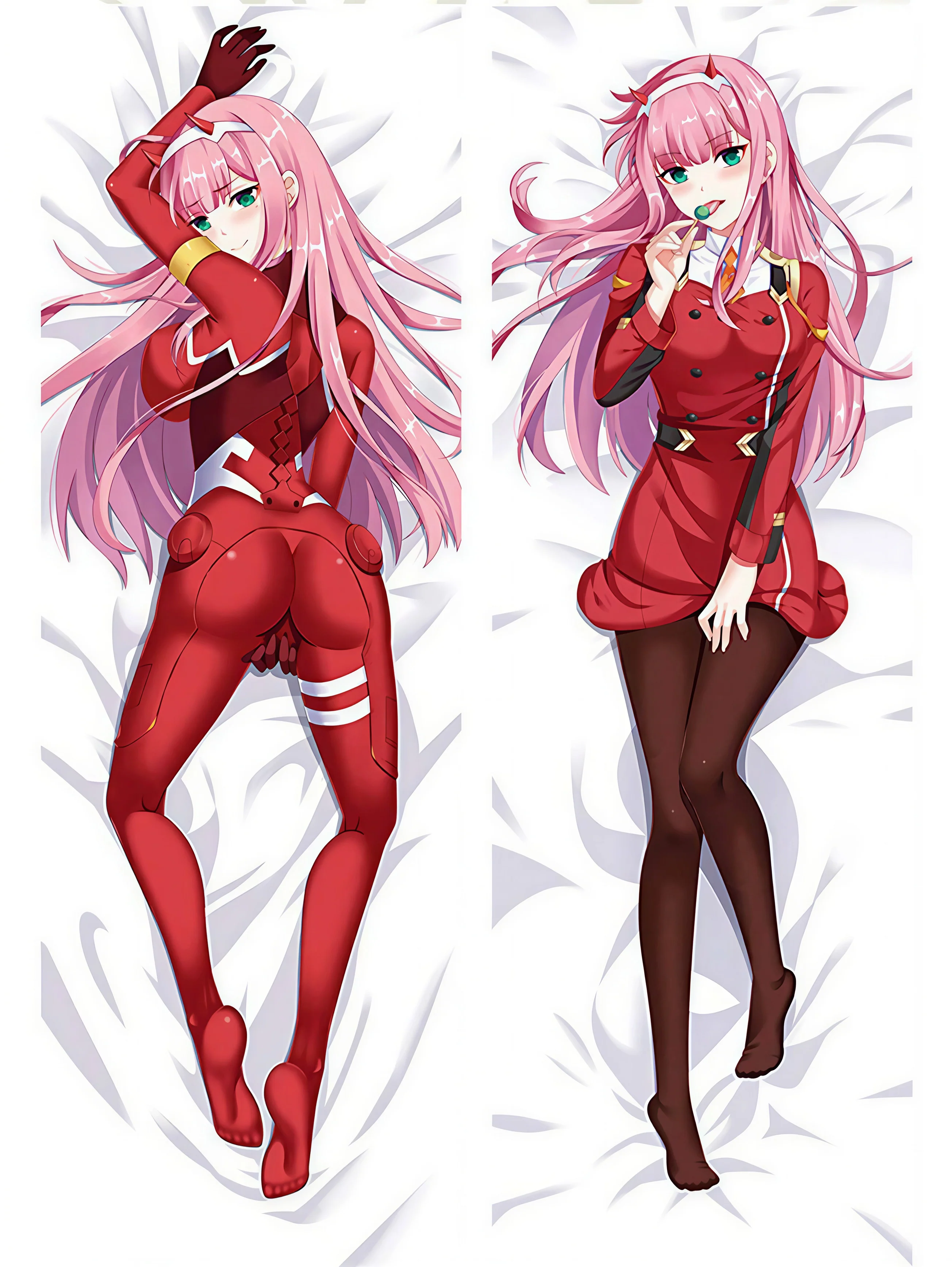 Zero Two Body Pillow <br/> Zero Two Darling - Image 2
