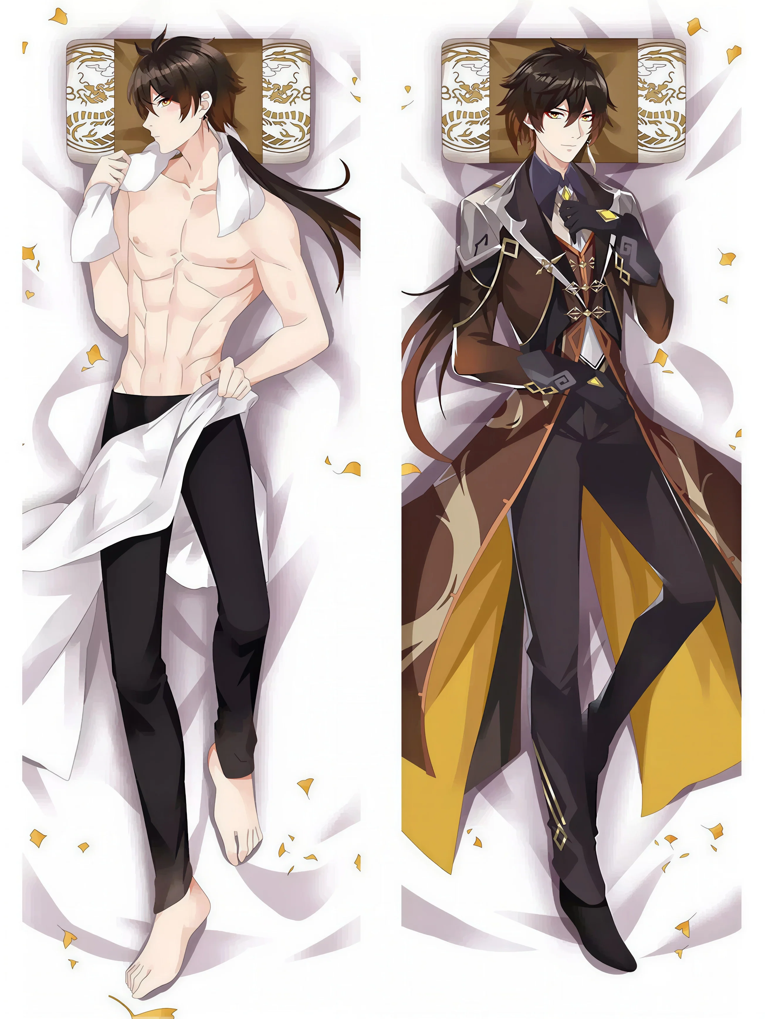 Zhongli Body Pillow <br/> Zhongli Genshin - Image 2