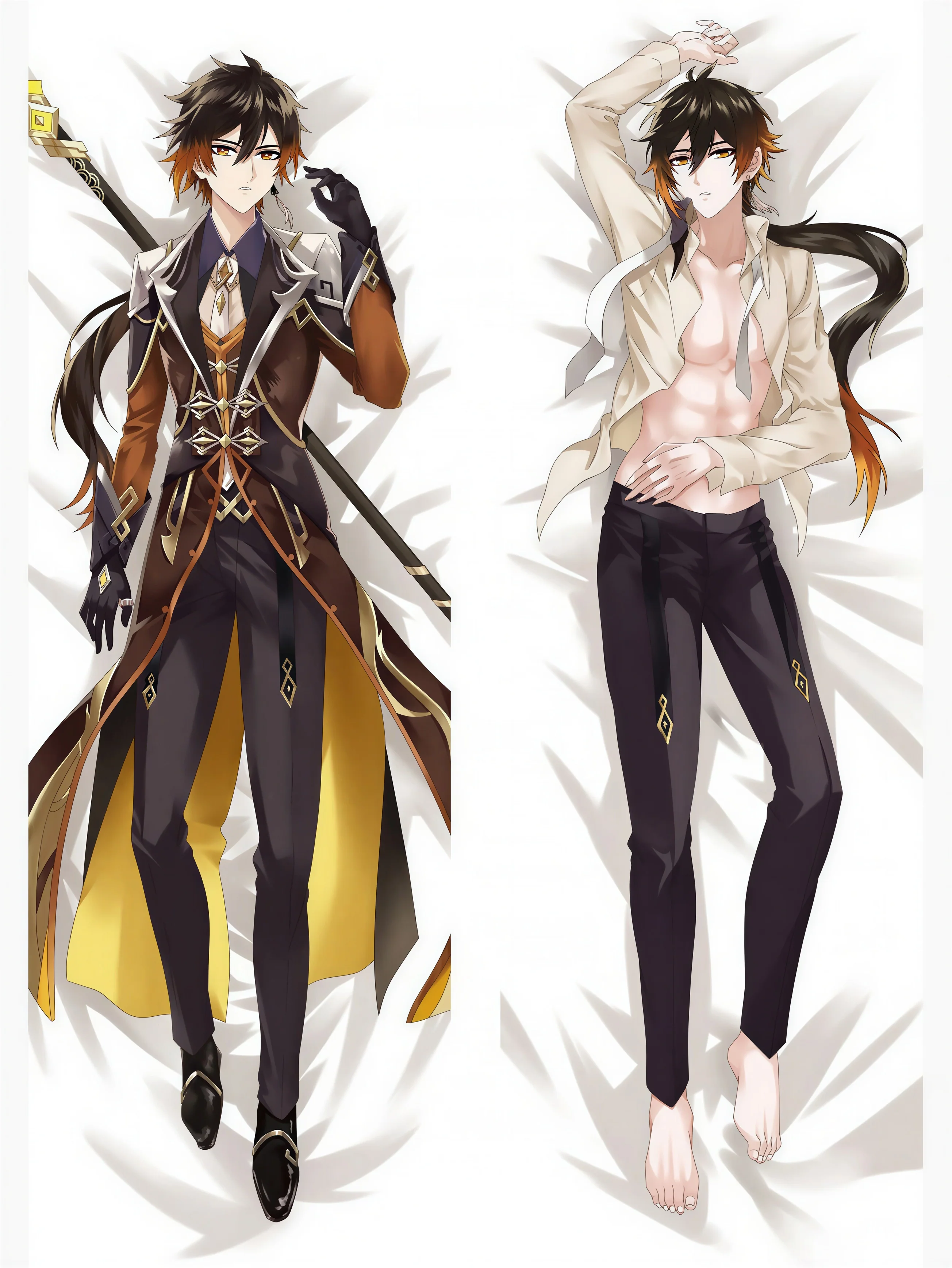 Zhongli Body Pillow <br/> Zhongli Pose - Image 2